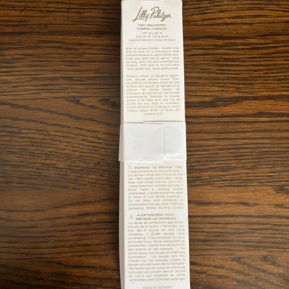 Lilly Pulitzer Formal Candles - Picture 3 of 3